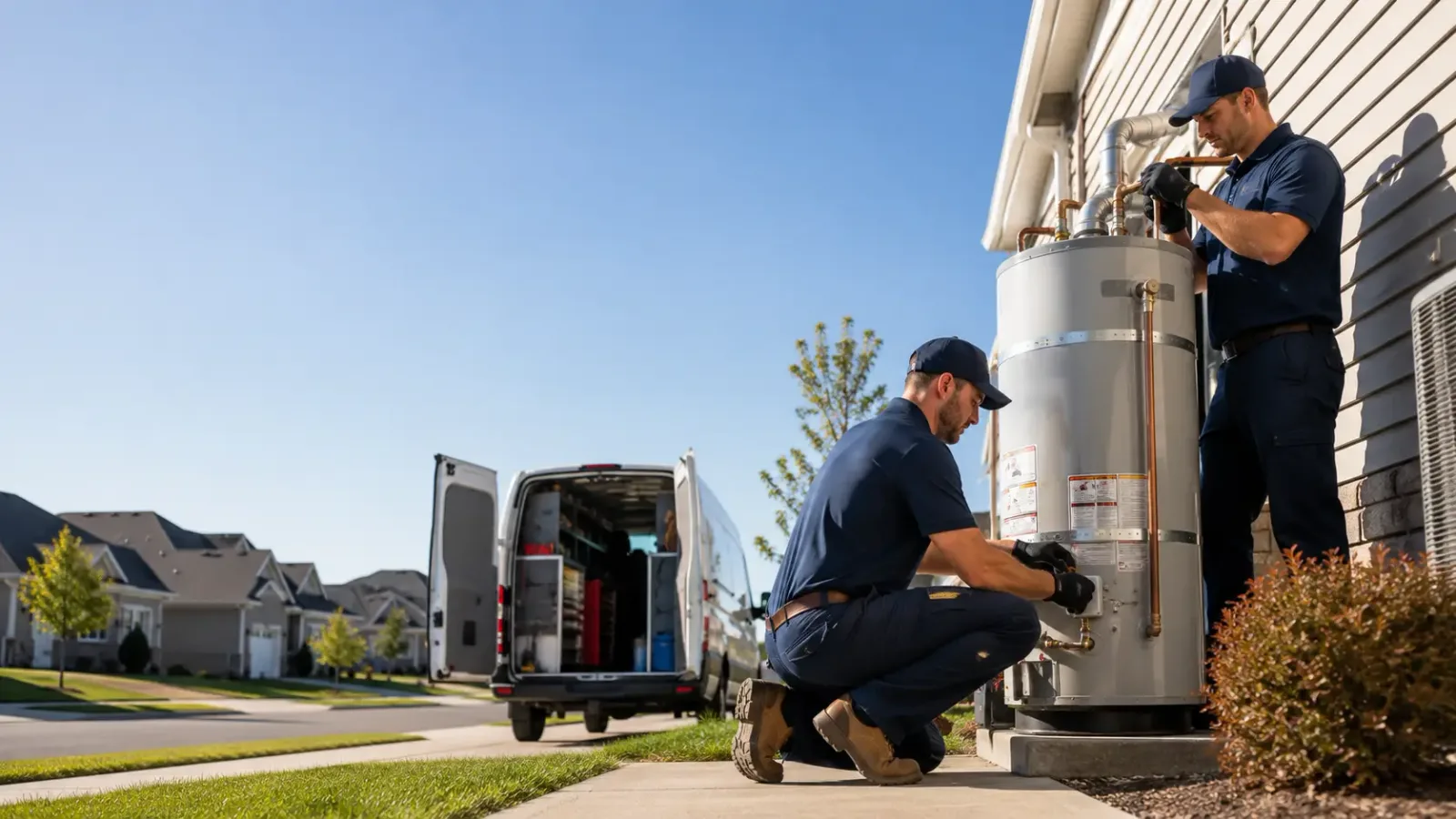 Water Heater Installation in Dumont, MN